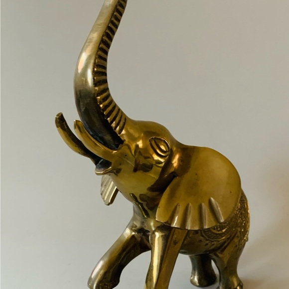 Metal elephant figurine - Picture 10 of 10